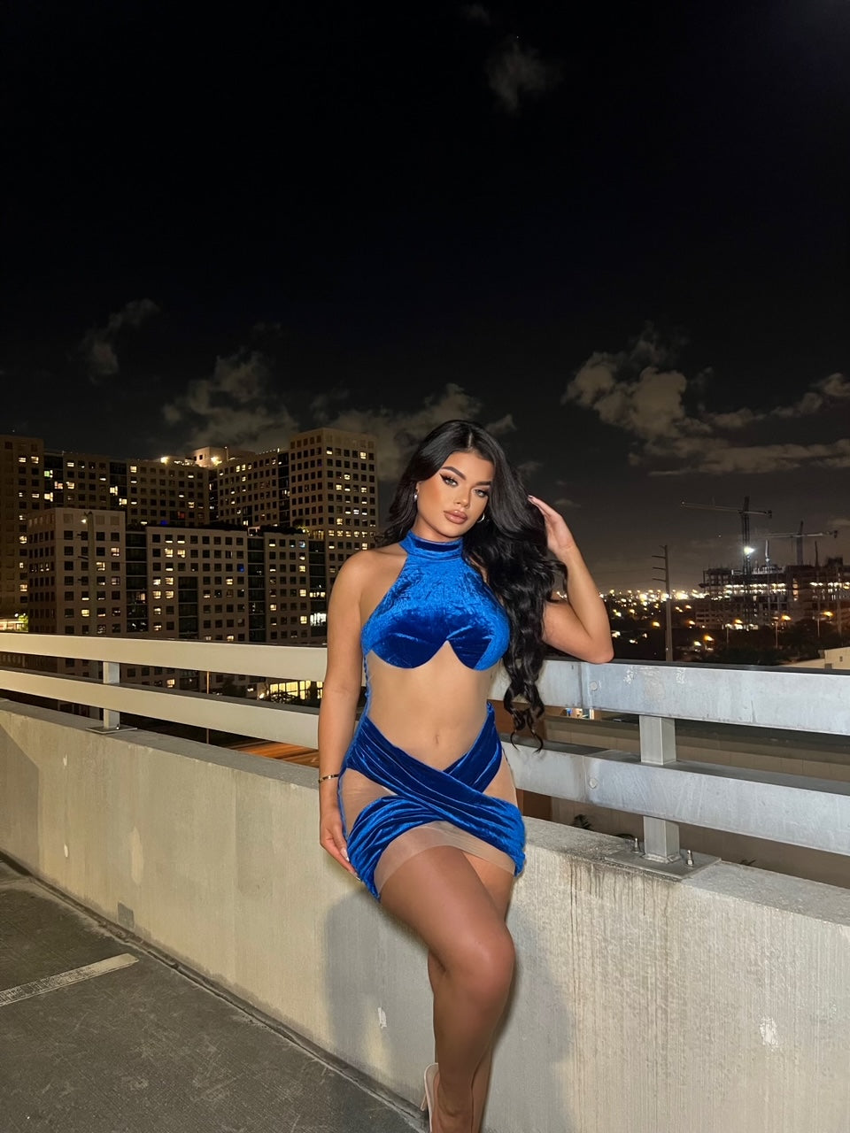 Into The Night Mini Dress